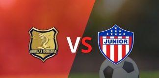 Águilas Doradas y Junior por la fecha 11