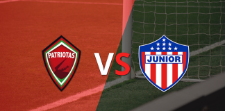 Patriotas vs Junior en la Primera A col