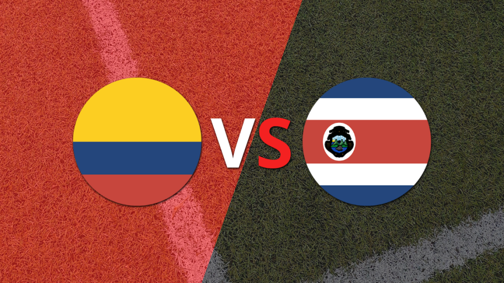 Colombia vs Costa rico en la segunda fecha