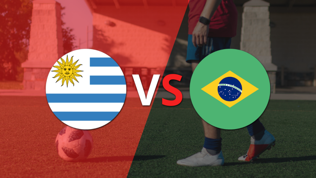 Uruguay vs Brasil en un partidazo por los Cuartos de Final de Copa América