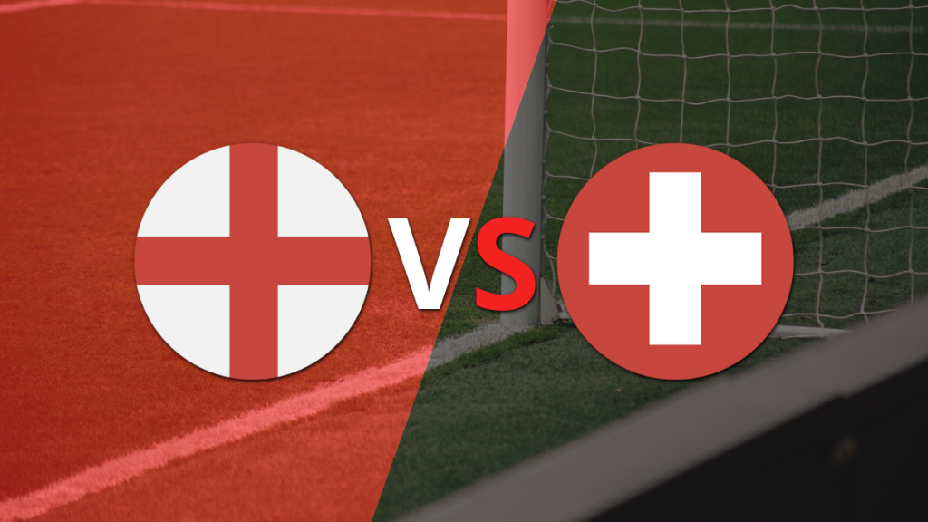 Inglaterra vs Suiza en los Cuartos de Final de la Eurocopa