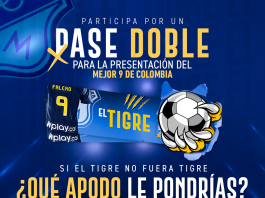 Sorteo boletería presentación Millonarios en el Campín Falcao Garcia