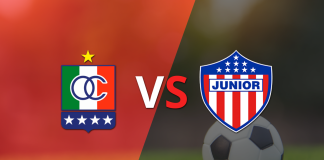 Once Caldas vs Junior en la tercera fecha de Cuadrangulares