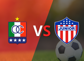 Once Caldas vs Junior en la tercera fecha de Cuadrangulares