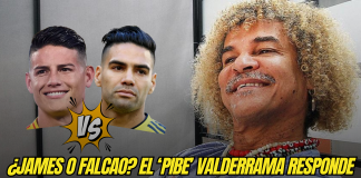 ¿Falcao o James? Esto fue lo que dijo Valderrama