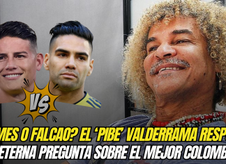 ¿Falcao o James? Esto fue lo que dijo Valderrama