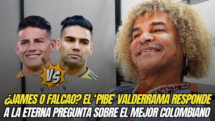 ¿Falcao o James? Esto fue lo que dijo Valderrama