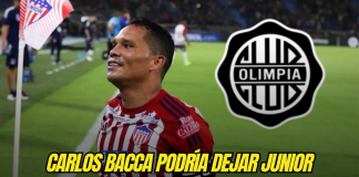 ¿Saldría Carlos Bacca de Junior?