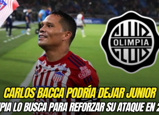 ¿Saldría Carlos Bacca de Junior?