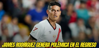 James Rodríguez nuevamente en el ojo del huracán