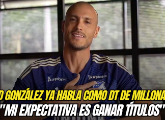 David González habla como nuevo técnico de Millonarios