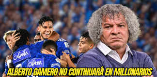 Alberto Gamero renuncia como técnico de Millonarios