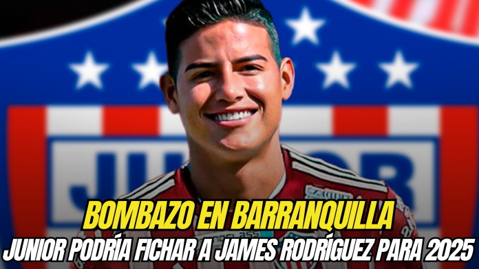 ¿Podría James Rodríguez llegar al fútbol colombiano?