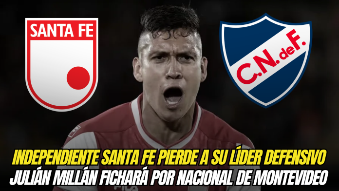 Julián Millán dejará Independiente Santa Fe