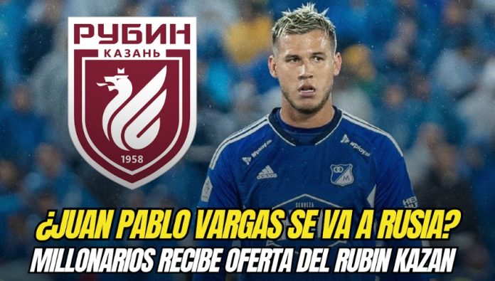 Juan Pablo Vargas recibe oferta de Rusia