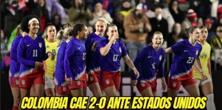 Colombia cae 2-0 frente a USA