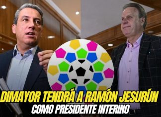 Dimayor tendrá a Ramón Jesurún como presidente interino Ramón Jesurún será el nuevo presidente interino