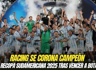 Racing se corona campeón de la Recopa Sudamericana 2025 Racing se corona campeón de la Recopa
