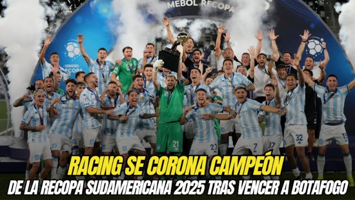 Racing se corona campeón de la Recopa