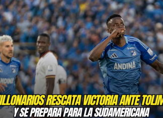 Millonarios rescata victoria ante Tolima y se prepara para la Sudamericana Millonarios