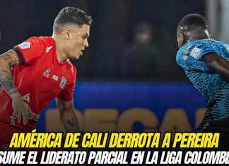 América de Cali derrota a Pereira y asume el liderato parcial en la Liga Colombiana América de Cali