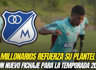 Millonarios refuerza su plantel con un nuevo fichaje para la temporada 2025-I Millonarios