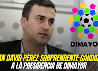 Juan David Pérez sorprendente candidato a la Presidencia de Dimayor Juan David Pérez, Dimayor