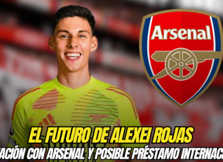 El futuro de Alexei Rojas: renovación con Arsenal y posible préstamo internacional Alexei Rojas