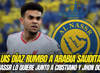 ¿Luis Díaz rumbo a Arabia Saudita? Al Nassr lo quiere junto a Cristiano y Jhon Durán Luis Díaz