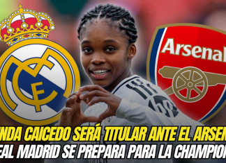 ¿Linda Caicedo será titular ante el Arsenal? Real Madrid se prepara para la Champions Linda Caicedo