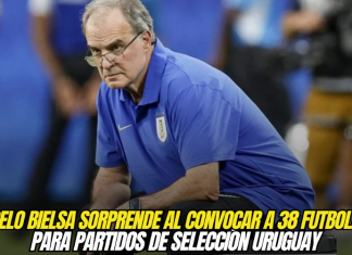 Marcelo Bielsa sorprende al convocar a 38 futbolistas para partidos de Selección Uruguay Marcelo Bielsa