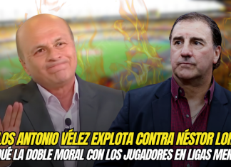 Carlos Antonio Vélez explota contra Néstor Lorenzo: ¿Por qué la doble moral con los jugadores en ligas menores? Néstor Lorenzo