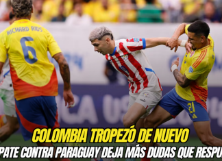 Colombia tropezó de nuevo: El empate contra Paraguay en la fecha 14 deja más dudas que respuestas Selección Colombia