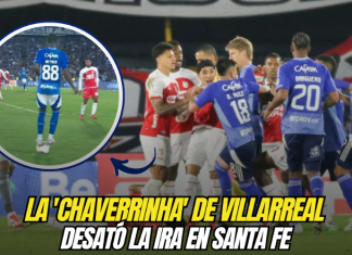 La ‘Chaverrinha’ de Villarreal desató la ira en Santa Fe en la fecha 17 Santa Fe, Millonarios