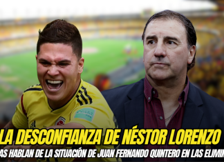 La desconfianza de Néstor Lorenzo: Las cifras hablan de la situación de Juan Fernando Quintero en las eliminatorias Néstor Lorenzo