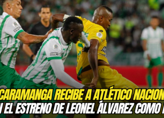 Bucaramanga recibe a Atlético Nacional en el estreno de Leonel Álvarez como DT por la fecha 11 Bucaramanga, Atlético Nacional, Leonel Álvarez