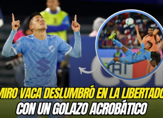 Ramiro Vaca deslumbró en la Libertadores 2025 con un golazo acrobático Ramiro Vaca