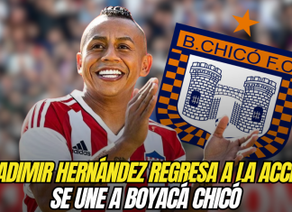 Vladimir Hernández regresa a la acción: se une a Boyacá Chicó en el 2025 Vladimir Hernández