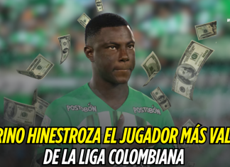 Marino Hinestroza el jugador más valioso de la Liga Colombiana 2025 Marino Hinestroza, Liga Colombiana