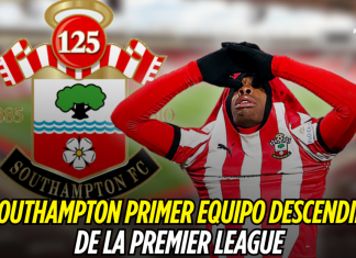Southampton primer equipo descendido de la Premier League 2024-25 Southampton