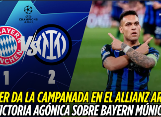 Inter da la campanada en el Allianz Arena: victoria agónica 2-1 sobre Bayern Múnich Inter de Milan, Bayern Munich, Champions League