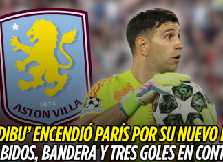 El ‘Dibu’ encendió París por su nuevo look: silbidos, bandera y tres goles en contra El ´Dibu´