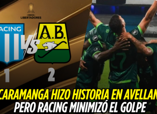 Bucaramanga hizo historia en Avellaneda, pero Racing minimizó el golpe Atlético Bucaramanga