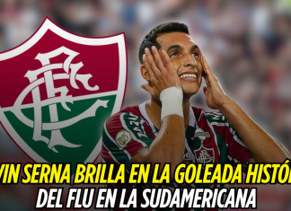 Kevin Serna brilla en la goleada histórica del Flu en la Sudamericana 2025 Kevin Serna