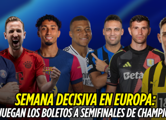 Semana decisiva en Europa: se juegan los boletos a semifinales de Champions League 2024-2025 Champions League