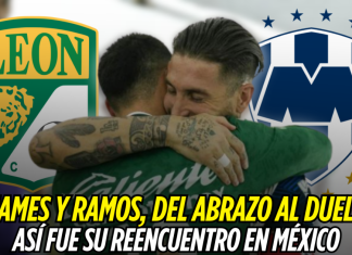 James Rodríguez y Ramos, del abrazo al duelo: así fue su reencuentro en México James Rodríguez, Adrian Ramos