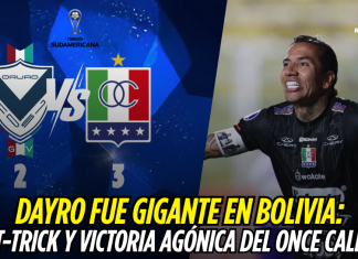 Dayro Moreno fue gigante en Bolivia: hat-trick y victoria agónica del Once Caldas Dayro Moreno