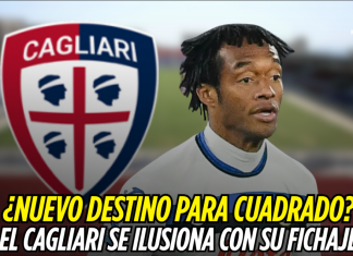 ¿Nuevo destino para Juan Guillermo Cuadrado? El Cagliari se ilusiona con su fichaje Juan Guillermo Cuadrado