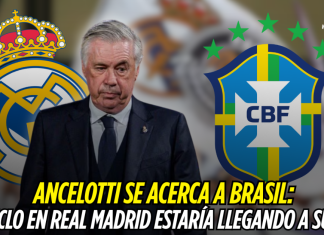Carlo Ancelotti se acerca a Brasil: su ciclo en Real Madrid estaría llegando a su fin Carlo Ancelotti