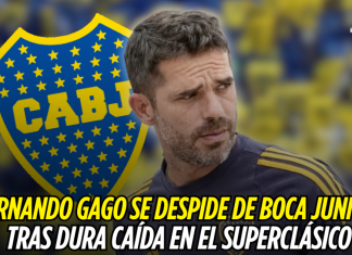 Fernando Gago se despide de Boca Juniors tras dura caída en el superclásico Fernando Gago, Boca Juniors